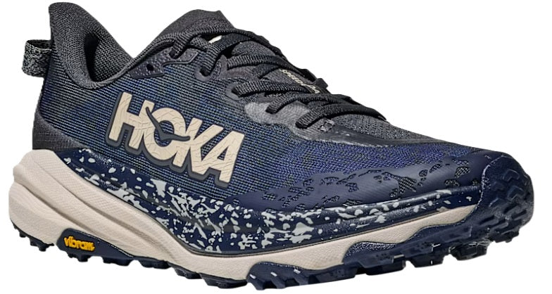 Men's HOKA SPEEDGOAT 6 (2E Width) CDN - M-1147830 CDN - CHARCOAL GREY/MIDNIGHT BLUE