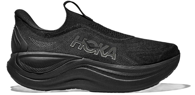 Men's HOKA SKAYWARD LACELESS  - M-1168876 BBLC - BLACK/BLACK