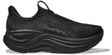 Women's HOKA SKYWARD LACELESS (B Width) W-1168877 BBLC - BLACK/BLACK