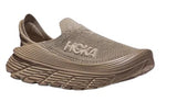 Men's HOKA U RESTORE TC Recovery Shoe  - M-1134532 DOTN - DUNE/OXFORD TAN