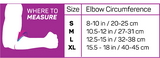 Elbow Sleeve Size Chart