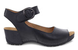Dansko Black Sandal