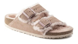 BIRKENSTOCK ARIZONA SHEARLING  - 1020411 - LIGHT ROSE/LIGHT ROSE