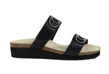 NAOT AINSLEY ARCH PRO - 125102NNR - BLACK LEATHER/SILVER