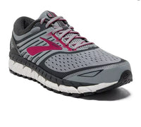 Women's Brooks Ariel 18 - 120271091 - Gry/Gry/Pink