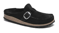 BIRKENSTOCK BUCKLEY SUEDE - 1017825 (Regular Width) - BLACK SUEDE