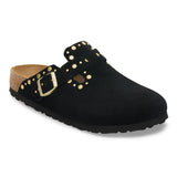 BIRKENSTOCK BOSTON RIVET - 1030491 (narrow)- BLACK