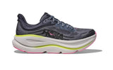 Women's HOKA BONDI 9 (B Width) W-1162012 CYG - CHARCOAL GREY/ GREY SKIES