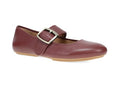 MATILDA - 5708-880300 - SANGRIA LEATHER FLAT