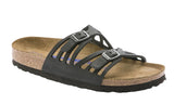 Birkenstock GRANADA SOFT FOOT - 192433 (Narrow Width) - BLACK OILED LEATHER