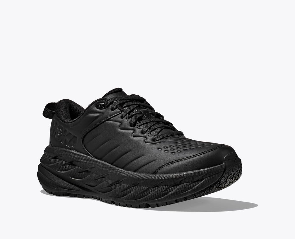 HOKA BONDI SR (D Width) BBLC - M-1110520 BBLC - BLACK | Smith's Shoes