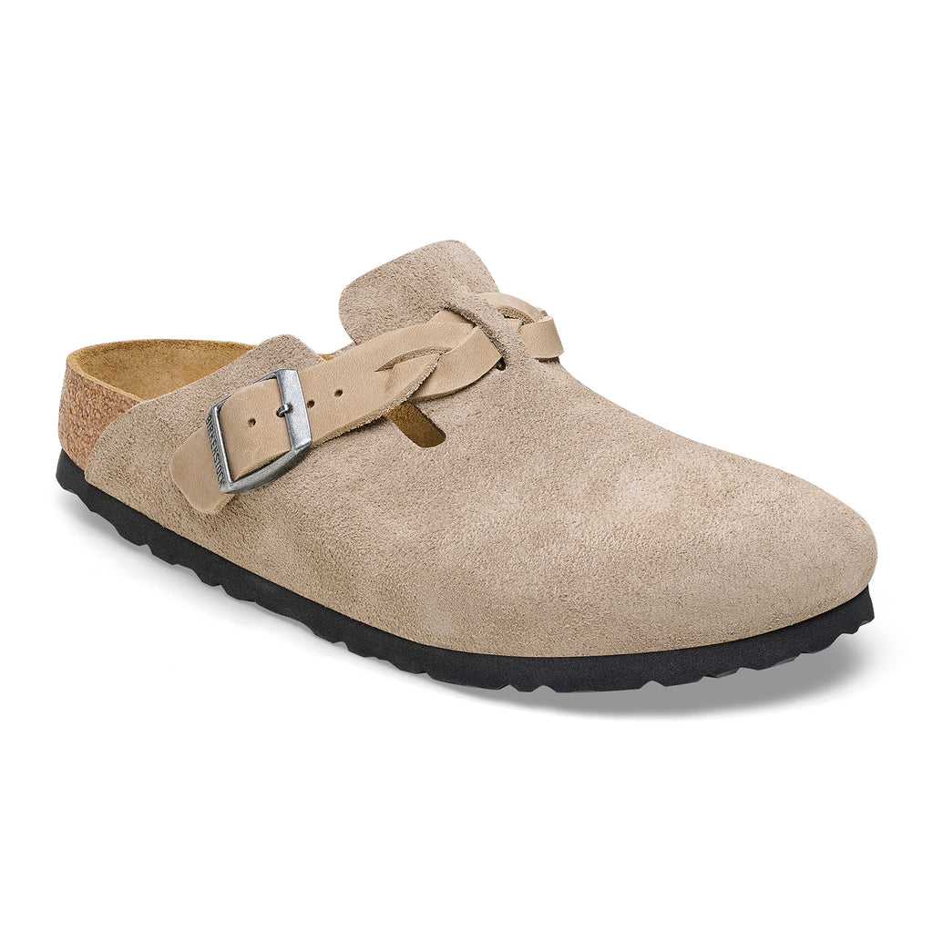 BOSTON BRAIDED - TAUPE SUEDE 1026694 (Narrow)