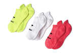 All Gender RUN-IN NO-SHOW SOCKS - 280493938 - NEO CAYENNE/WHITE/NIGHTLIFE