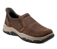 Men's Rockport - REECE SLIP ON - Medium Brown