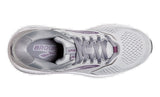 top of Brooks athletic shoe- oyster color