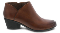 RAINA - CHESTNUT BURNISHED CALF LOW CUT BOOT - 3813-690200