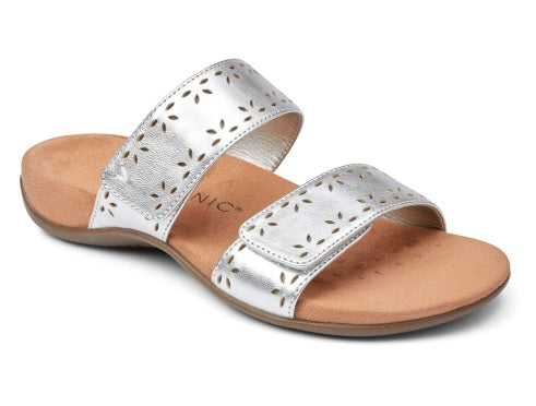 Vionic silver online sandals