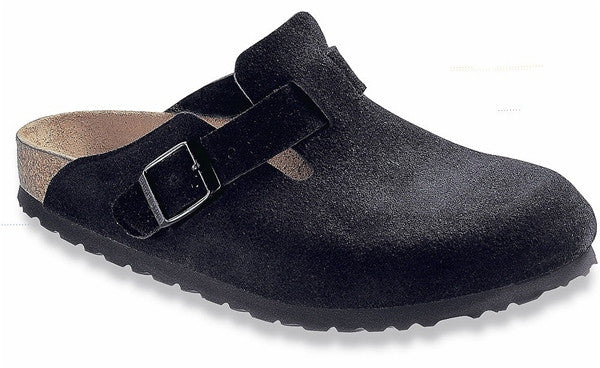 BLK SUEDE BOSTON SOFTBED - 660471(Regular) | Smith's Shoes