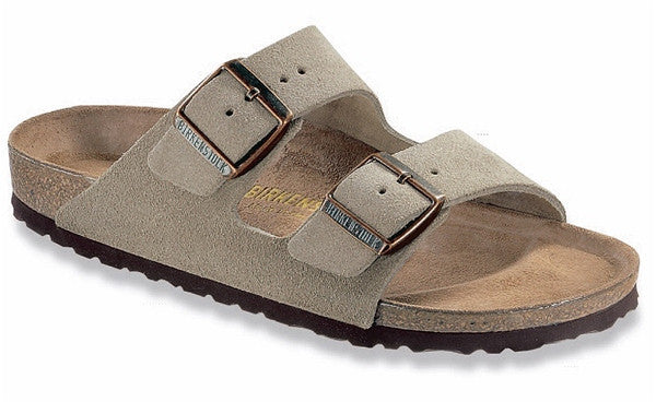 Birkenstock arizona sale taupe suede narrow