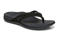 Black comfort flip flop