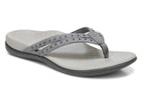 Silver comfort flip flop