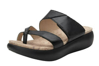 Alegria Black Beatrix Adjustable Sandal