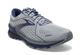 Mens grey brooks running shoe